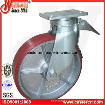 12 Inch Heavy Duty PU Scaffold Caster